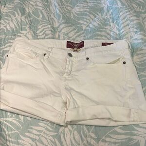 Lucky Brand Women's Cream Jean Shorts